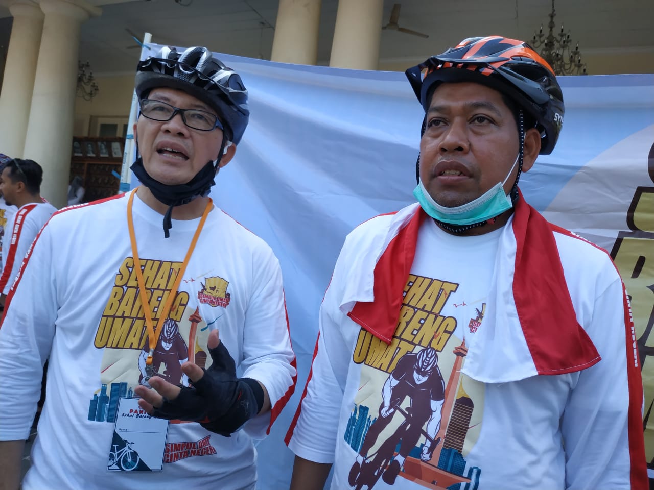 Sukseskan Program Gubernur Anies, Simpul Umat Cinta Negeri Gelar Bersepeda Bareng